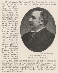 M. Alderman Bell, shérif-élu de Londres