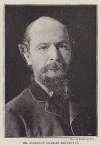 M. Algernon Charles Swinburne - English Photographer