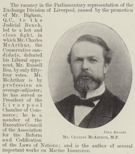 M. Charles McArthur, MP - English Photographer
