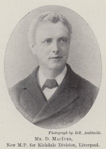 M. D MacIver, nouveau député de la division de Kirkdale, Liverpool - English Photographer