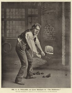 M. E S Willard, en tant que Cyrus Blenkarn dans The Middleman