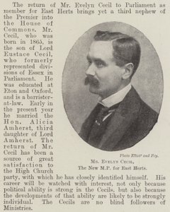 M. Evelyn Cecil, le nouveau député pour East Herts - English Photographer