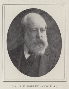 M. G F Bodley, nouveau RA - English Photographer