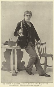M. George Alexander, en tant que David Remon dans The Masqueraders