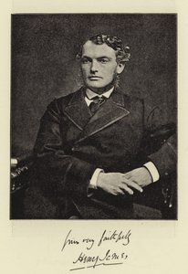 M. George Meredith, poète et romancier - English Photographer