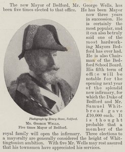 M. George Wells, cinq fois maire de Bedford - English Photographer
