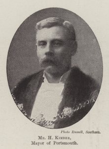 M. H Kimber, maire de Portsmouth - English Photographer