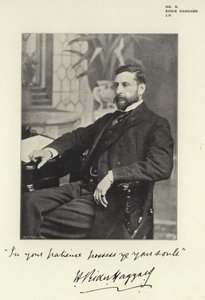 M. H Rider Haggard, JP