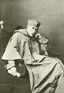 M. Henry Irving en Cardinal Wolsey (gravure)