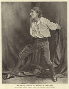 M. Henry Irving, en tant que Matthias dans The Bells - English Photographer