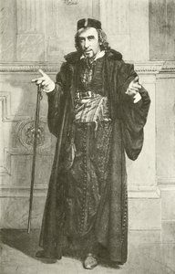 M. Henry Irving en Shylock (gravure) - English Photographer