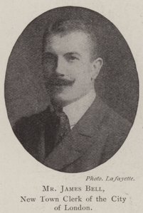 M. James Bell, nouveau greffier de la ville de Londres