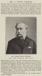 M. James Lewis Thomas, ancien chef géomètre, ministère de la Guerre