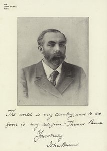 M. John Burns, MP - English Photographer