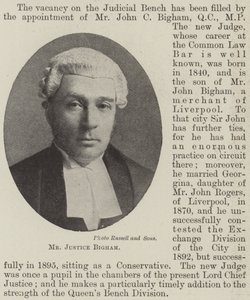 Monsieur Justice Bigham - English Photographer