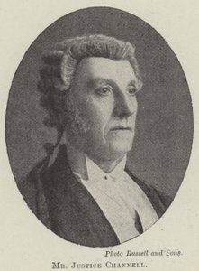 Monsieur Justice Channell - English Photographer