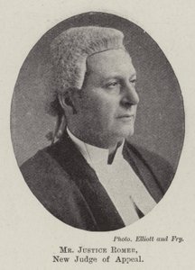 M. Justice Romer, nouveau juge d