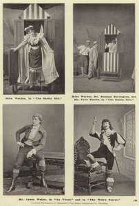 Mr Lewis Waller, dans La Tosca et dans Le Secret de l