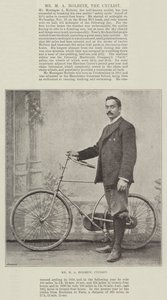 M. M A Holbein, le cycliste - English Photographer