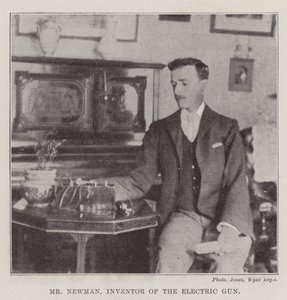 M. Newman, inventeur du canon électrique - English Photographer