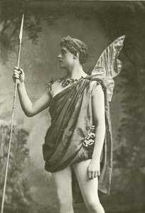 M. Otto Stuart en Oberon (gravure) - English Photographer
