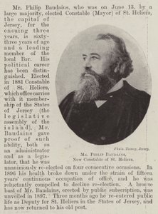 M. Philip Baudains, nouveau connétable de St Heliers - English Photographer