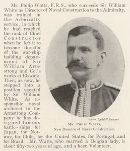 M. Philip Watts, nouveau directeur de la construction navale - English Photographer