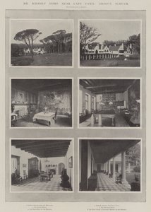 Maison de M. Rhodes près du Cap, Groote Schuur - English Photographer