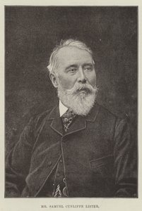 M. Samuel Cunliffe Lister - English Photographer