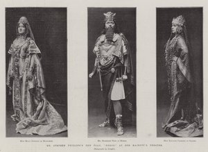 La nouvelle pièce de M. Stephen Phillips, Hérode, au théâtre de Sa Majesté