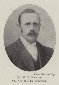 M. W H Holland, le nouveau député de Rotherham - English Photographer