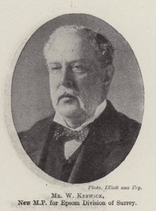 M. W Keswick, nouveau député de la division d