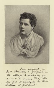 Mme Annie Besant - English Photographer
