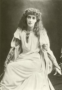 Mme Beerbohm Tree en Ophélie (gravure) - English Photographer