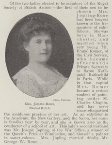 Mme Jopling-Rowe, élue RBA - English Photographer