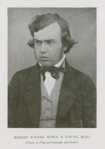 Myles Birket Foster, artiste anglais, jeune homme (photo n/b) - English Photographer
