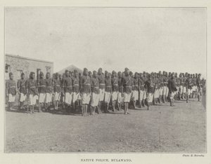 Police indigène, Bulawayo - English Photographer