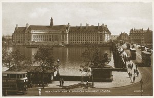 New County Hall, et Monument de Boadicée - English Photographer