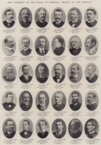 Nouveaux membres de la Chambre des communes, héros du conflit - English Photographer