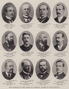 Nouveaux membres de la Chambre des communes, héros du conflit - English Photographer