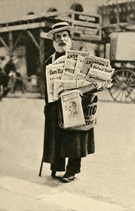 Vendeur de journaux
