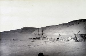 Pôle Nord : Discovery Bay, hiver - dans « Récit d