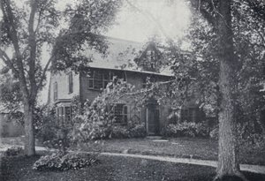 Old Manse, Salem, Massachusetts, maison de Nathaniel Hawthorne (photo n/b) - English Photographer