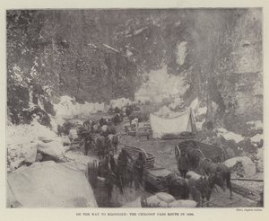 En route vers le Klondike, la route du col Chilcoot en 1898 - English Photographer