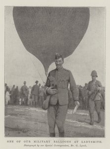 Un de nos ballons militaires à Ladysmith - English Photographer