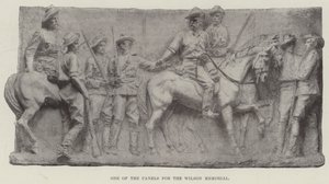 Un des panneaux pour le mémorial Wilson - English Photographer