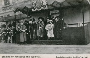 Ouverture de Kingsway et Aldwych - English Photographer