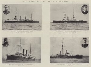 Nos amiraux et leurs navires amiraux