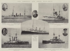 Nos amiraux et leurs navires amiraux