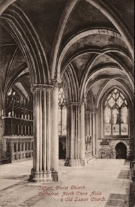 Oxford, Cathédrale de Christ Church, Aile nord du chœur, Ancienne église saxonne - English Photographer